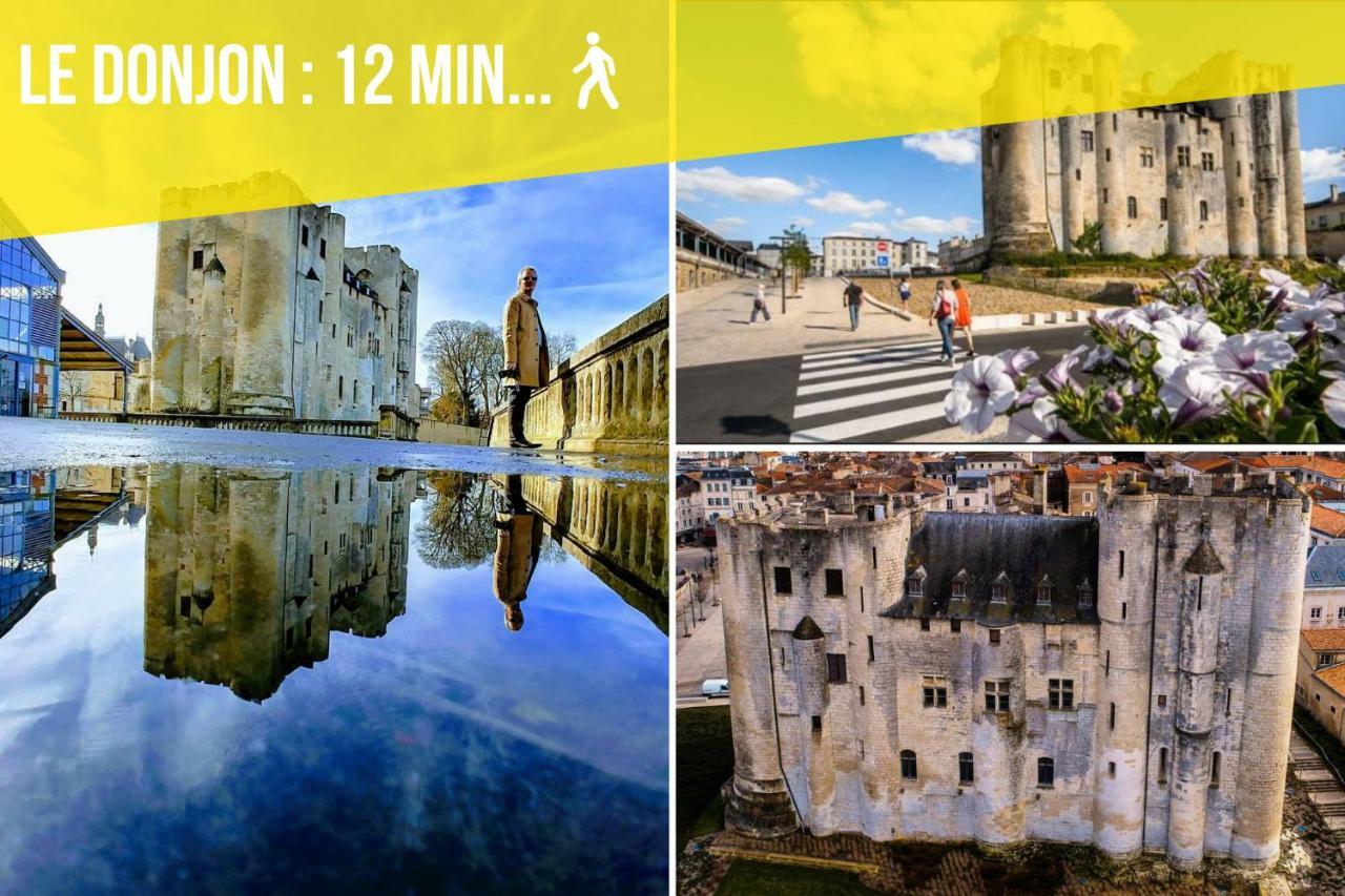 Votre Escale - Le Petit Montmartre Apartment Niort Ngoại thất bức ảnh